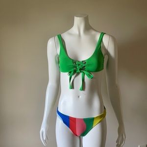 Mara Hoffman multicolor bikini size XS/S NWT